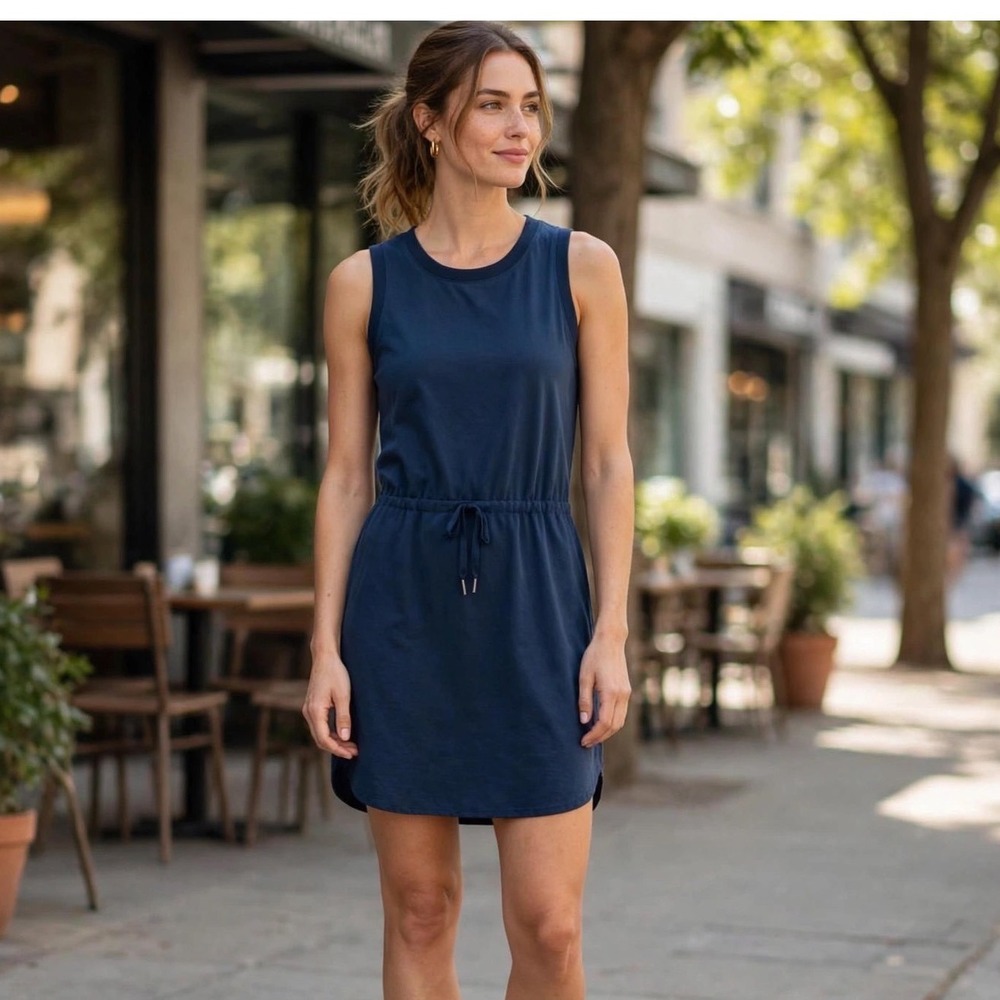 Kyodan Outdoors Dress Sleeveless Drawstring Waist Casual Athleisure